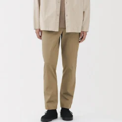 Outlet Muji Pantalon Chino en coton stretch coupe slim pour homme