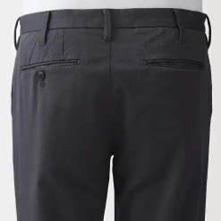 Outlet Muji Pantalon Chino en coton stretch coupe slim pour homme