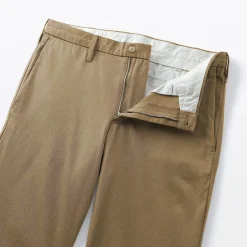 Outlet Muji Pantalon Chino en coton stretch coupe slim pour homme