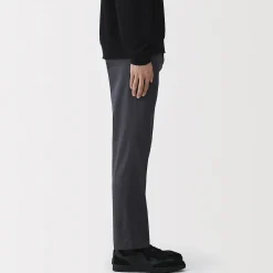 Outlet Muji Pantalon Chino en coton stretch coupe slim pour homme