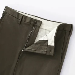 Outlet Muji Pantalon Chino en coton stretch coupe slim pour homme