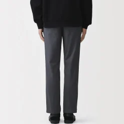 Outlet Muji Pantalon Chino en coton stretch coupe slim pour homme