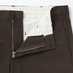 Sale Muji Pantalon Chino en coton stretch coupe slim homme ‐ Longueur 76cm 18855
