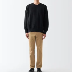 Sale Muji Pantalon Chino en coton stretch coupe slim homme ‐ Longueur 76cm 18855