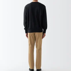 Sale Muji Pantalon Chino en coton stretch coupe slim homme ‐ Longueur 76cm 18855