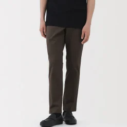 Online Muji Pantalon Chino en coton stretch coupe slim pour homme