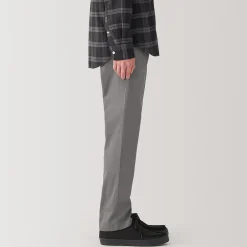 Best Muji Pantalon Chino long en coton stretch coupe slim pour homme