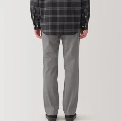 Best Muji Pantalon Chino long en coton stretch coupe slim pour homme
