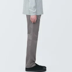 Best Muji Pantalon Chino long en coton stretch coupe slim pour homme