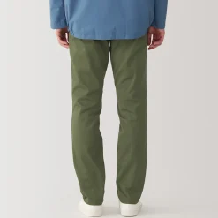 Best Muji Pantalon Chino long en coton stretch coupe slim pour homme