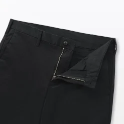 Sale Muji Pantalon Chino long en coton stretch coupe slim pour homme