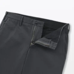 Sale Muji Pantalon Chino long en coton stretch coupe slim pour homme