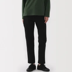 Clearance Muji Pantalon chino slim 4‐Way Stretch pour femme