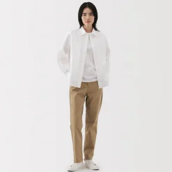 Clearance Muji Pantalon chino slim 4‐Way Stretch pour femme