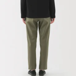 Clearance Muji Pantalon chino slim 4‐Way Stretch pour femme