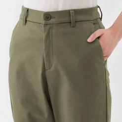 Clearance Muji Pantalon chino slim 4‐Way Stretch pour femme