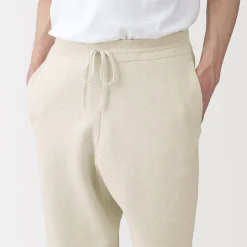 Best Muji Pantalon confortable en maille côtelée Milano de coton pour homme