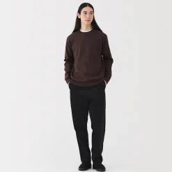 Discount Muji Pantalon confortable en velours côtelé pour homme
