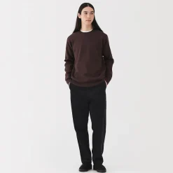 Discount Muji Pantalon confortable en velours côtelé pour homme