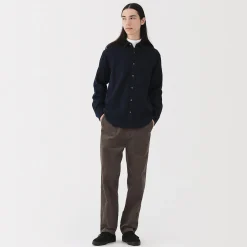 Discount Muji Pantalon confortable en velours côtelé pour homme