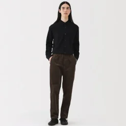 Discount Muji Pantalon confortable en velours côtelé pour homme