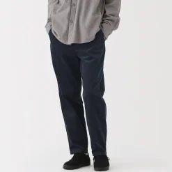 Discount Muji Pantalon confortable en velours côtelé pour homme