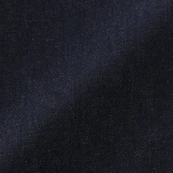 Muji Pantalon coupe cocon en denim et kapok mélangé pour femme