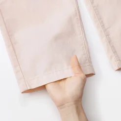 Discount Muji Pantalon coupe confortable en coton pour femme