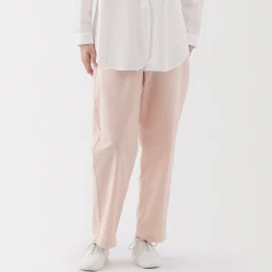 Discount Muji Pantalon coupe confortable en coton pour femme