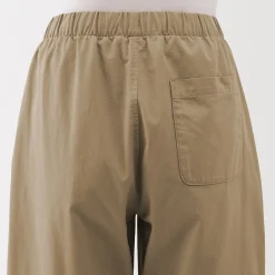 Discount Muji Pantalon coupe confortable en coton pour femme