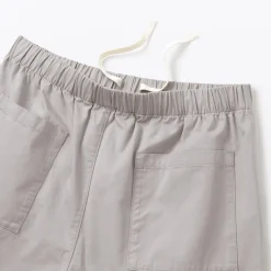 Clearance Muji Pantalon coupe confortable en coton lavé pour homme