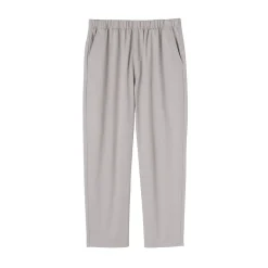 Clearance Muji Pantalon coupe confortable en coton lavé pour homme