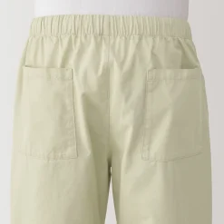 Hot Muji Pantalon coupe confortable en coton lavé pour homme