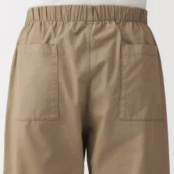 Muji Pantalon coupe confortable en coton lavé pour homme