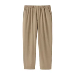 Muji Pantalon coupe confortable en coton lavé pour homme