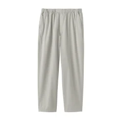 Muji Pantalon coupe confortable en coton lavé pour homme