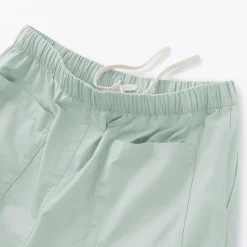 Muji Pantalon coupe confortable en coton lavé pour homme