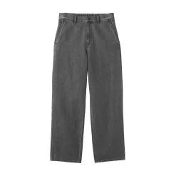 New Muji Pantalon coupe large en denim et kapok mélangé pour homme