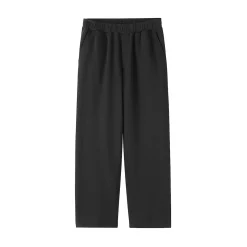 Discount Muji Pantalon de jogging à ourlet ouvert et à double tricot pour homme