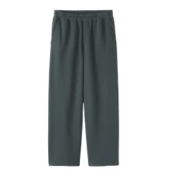 Discount Muji Pantalon de jogging à ourlet ouvert et à double tricot pour homme