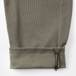 Discount Muji Pantalon de jogging à ourlet ouvert et à double tricot pour homme