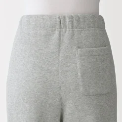 Muji Pantalon de jogging en coton mélangé pour femme