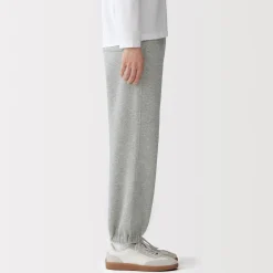 Muji Pantalon de jogging en coton mélangé pour femme