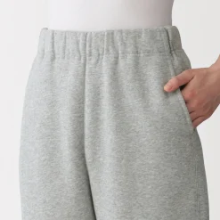 Muji Pantalon de jogging en coton mélangé pour femme