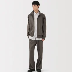 Outlet Muji Pantalon de survêtement en polyester recyclé pour homme