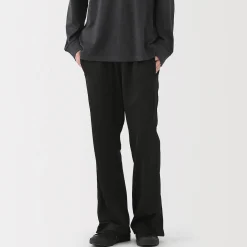 Outlet Muji Pantalon de survêtement en polyester recyclé pour homme