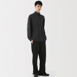 Outlet Muji Pantalon de survêtement en polyester recyclé pour homme