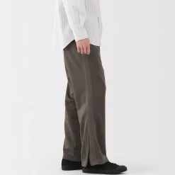 Outlet Muji Pantalon de survêtement en polyester recyclé pour homme