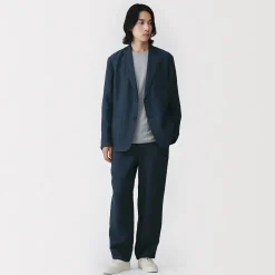 Best Muji Pantalon en lin lavé pour homme