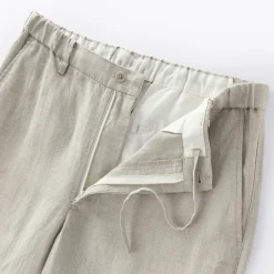 Best Muji Pantalon en lin lavé pour homme